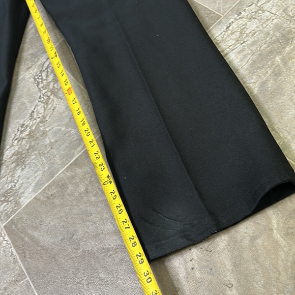 Vintage Men’s Wrangler ranch pants 80's Black Wrangler, Polyester, Bootcut NWOT - Picture 16 of 16